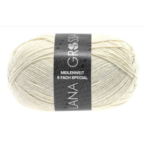 Lana Grossa Lana Grossa Meilenweit 150 gram 6 draads Tweed