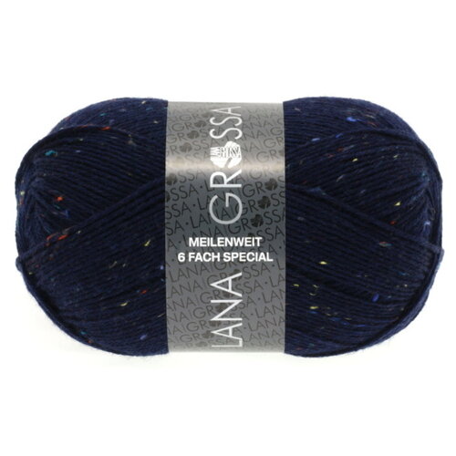 Lana Grossa Lana Grossa Meilenweit 150 gram 6 draads Tweed