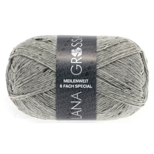 Lana Grossa Lana Grossa Meilenweit 150 gram 6 draads Tweed