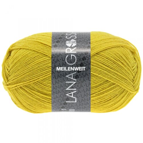 Lana Grossa Lana Grossa Meilenweit Uni 100 gram