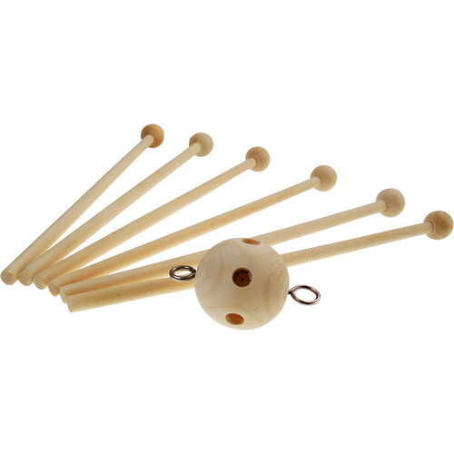 Meyco Houten mobile 30 cm 6 armen