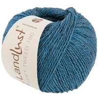 Landlust Soft Tweed 180 Country Tweed Turquoise blauw gevlekt 129