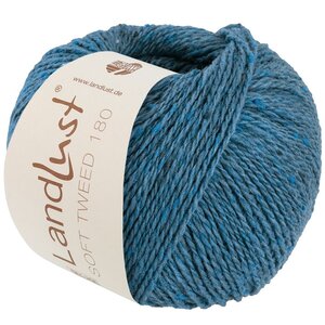 Lana Grossa Landlust Soft Tweed 180 Country Tweed Turquoise blauw gevlekt 129