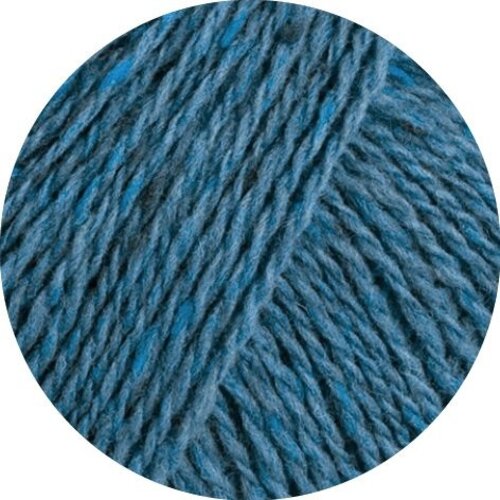 Lana Grossa Landlust Soft Tweed 180 Country Tweed Turquoise blauw gevlekt 129
