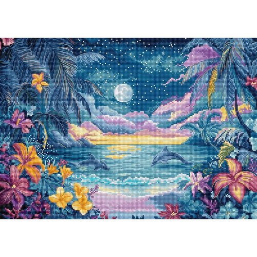 Leti Stitch Leti Stitch borduurpakket Blue Mirage Leti Stitch Leti Stitch borduurpakket Blue Mirage