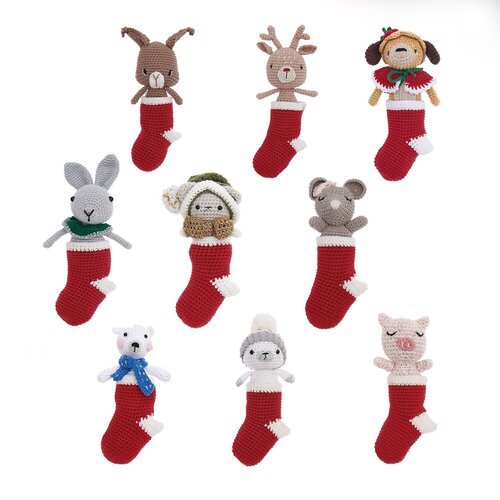 Rico Design Ricorumi Haakpakket Kerstsokken