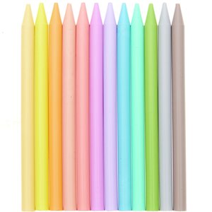 Rico Design Waskrijtjes 12 stuks pastelkleuren