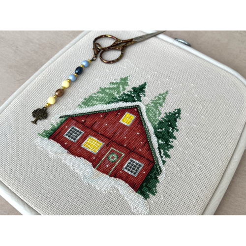 AVA Stitch Ava Stitch Borduurpakket Red House AVA Stitch Ava Stitch Borduurpakket Red House