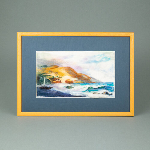 Viltpakket Schilderij Zee Landschap Viltpakket Schilderij Zee Landschap