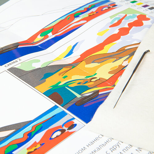 Viltpakket Schilderij Zee Landschap Viltpakket Schilderij Zee Landschap