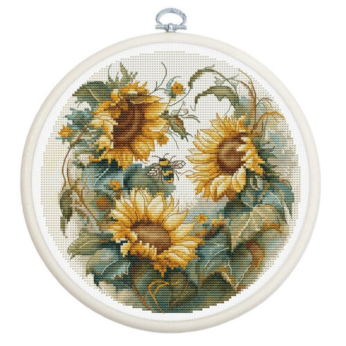 Luca S Luca S Borduurpakket Sunflower Luca S Luca S Borduurpakket Sunflower