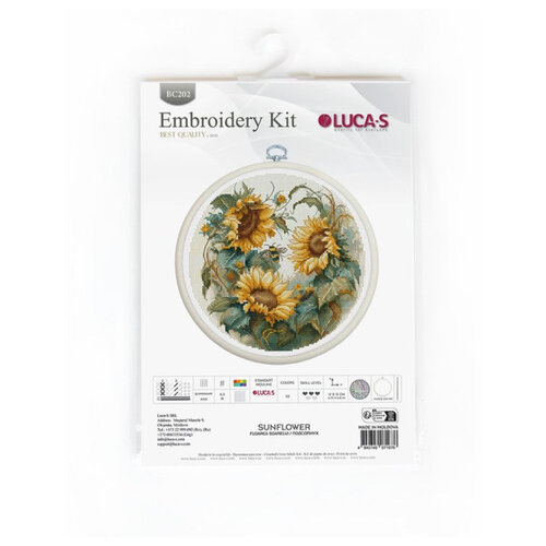 Luca S Luca S Borduurpakket Sunflower Luca S Luca S Borduurpakket Sunflower