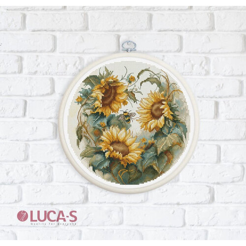 Luca S Luca S Borduurpakket Sunflower Luca S Luca S Borduurpakket Sunflower