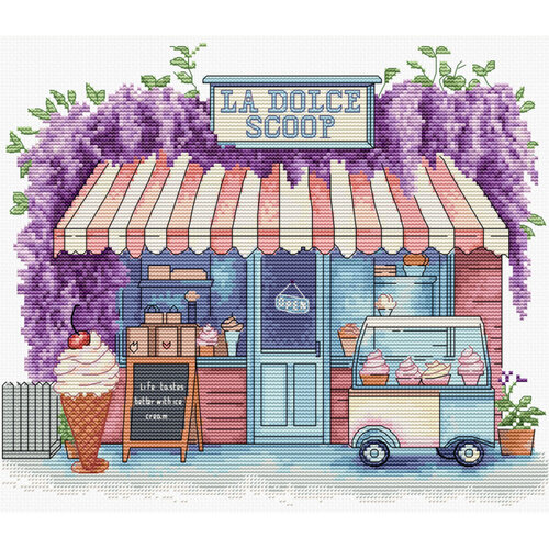 Luca S Luca S Borduurpakket Ice Cream Scoop Luca S Luca S Borduurpakket Ice Cream Scoop