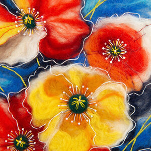 Viltpakket Schilderij Colors of summer
