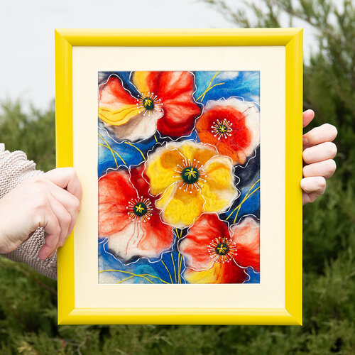 Viltpakket Schilderij Colors of summer