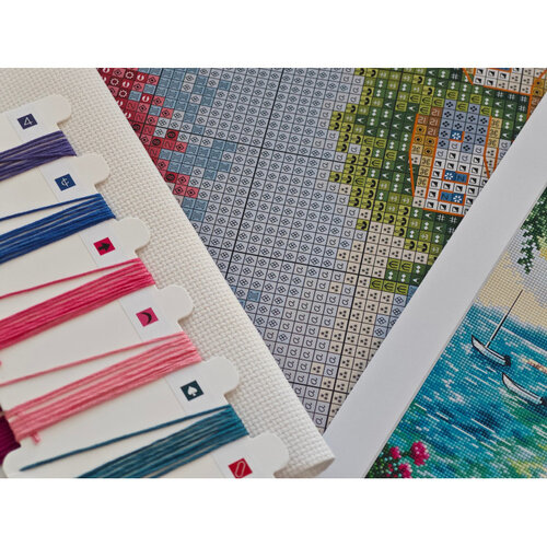 AVA Stitch AVA Stitch Borduurpakket Mediterranean Dream