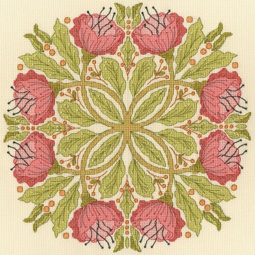 Bothy Threads Bothy Threads Borduurpakket Celtic Poppies