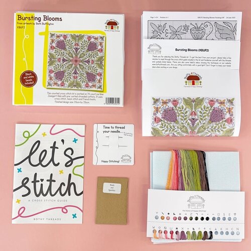 Bothy Threads Bothy Threads Borduurpakket Bursting Blooms