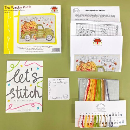 Bothy Threads Bothy Threads Borduurpakket The Pumpkin Patch Bothy Threads Bothy Threads Borduurpakket The Pumpkin Patch