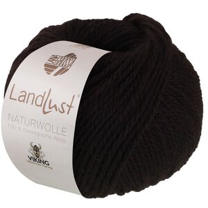 Lana Grossa Lana Grossa Naturwolle 012 Zwartbruin