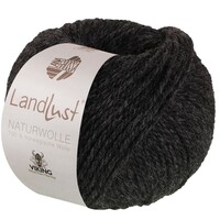 Lana Grossa Naturwolle 010 Antraciet