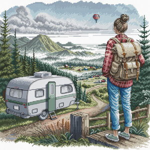 AVA Stitch AVA Stitch Borduurpakket Adventure in the Valley