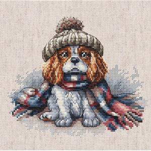 AVA Stitch AVA Stitch Borduurpakket Cavalier King Charles Spaniel