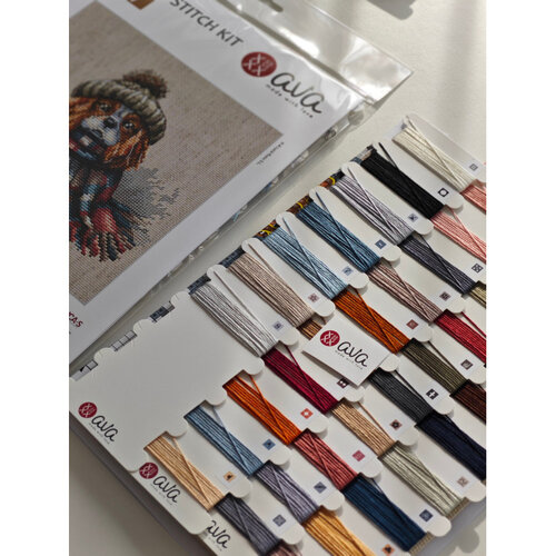 AVA Stitch AVA Stitch Borduurpakket Cavalier King Charles Spaniel