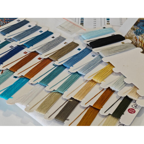 AVA Stitch AVA Stitch Borduurpakket Our Beach AVA Stitch AVA Stitch Borduurpakket Our Beach