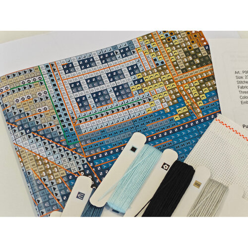 AVA Stitch AVA Stitch Borduurpakket Our Beach AVA Stitch AVA Stitch Borduurpakket Our Beach