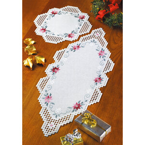 Permin Permin Hardanger X-mas tafelloper 28 x 70 cm 63-1704