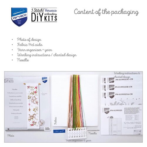 Vervaco Vervaco Borduurpakket Groeimeter Guitige poesjes Vervaco Vervaco Borduurpakket Groeimeter Guitige poesjes