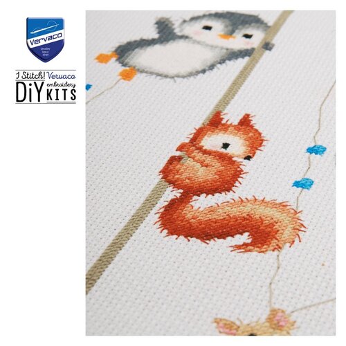 Vervaco Borduurpakket Groeimeter Ons grootste avontuur