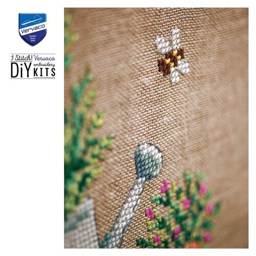 Vervaco Vervaco Tafelloper Linnen Tuinspullen