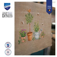 Vervaco Tafelloper Linnen Tuinspullen