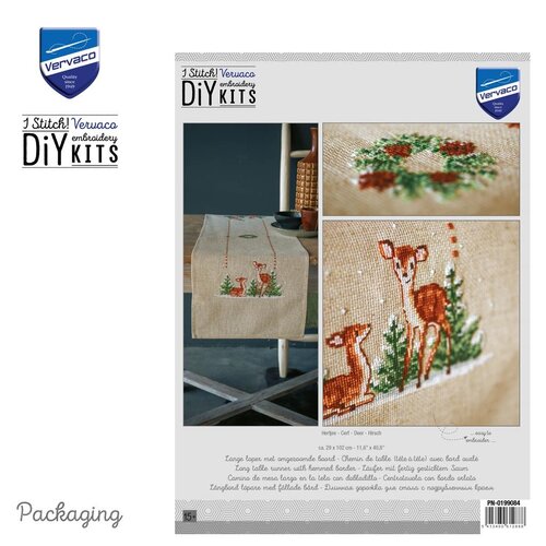 Vervaco Vervaco Tafelloper Hertjes