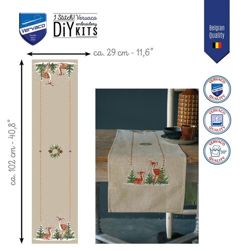 Vervaco Vervaco Tafelloper Hertjes