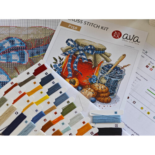 AVA Stitch AVA Stitch Borduurpakket Homemade Delights AVA Stitch AVA Stitch Borduurpakket Homemade Delights