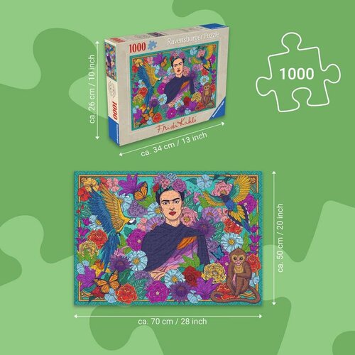 Ravensburger Ravensburger Frida Kahlos Paradise 1000 stukjes