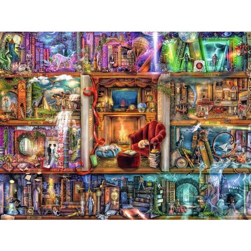 Ravensburger Ravensburger Legpuzzel De grote bibliotheek