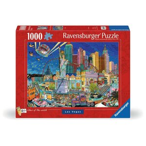 Ravensburger Ravensburger Legpuzzel Fleroux Las Vegas 1000 stukjes Ravensburger Ravensburger Legpuzzel Fleroux Las Vegas 1000 stukjes