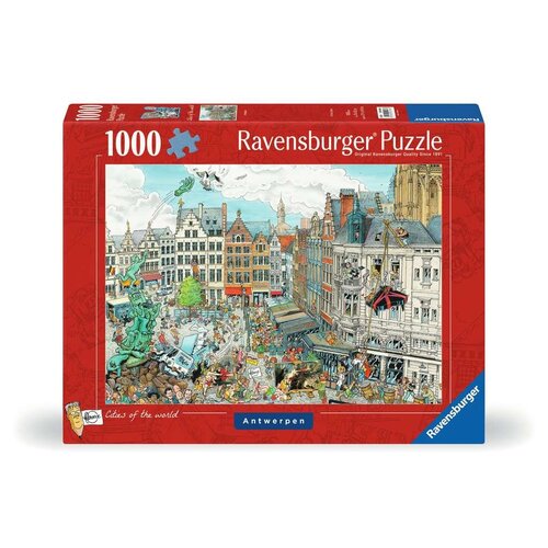 Ravensburger Ravensburger Legpuzzel Fleroux Antwerpen 1000 stukjes Ravensburger Ravensburger Legpuzzel Fleroux Antwerpen 1000 stukjes