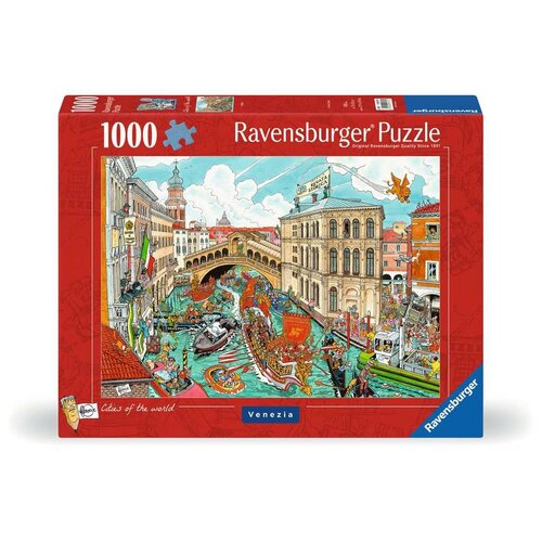 Ravensburger Ravensburger Legpuzzel Fleroux Venetie 1000 stukjes Ravensburger Ravensburger Legpuzzel Fleroux Venetie 1000 stukjes