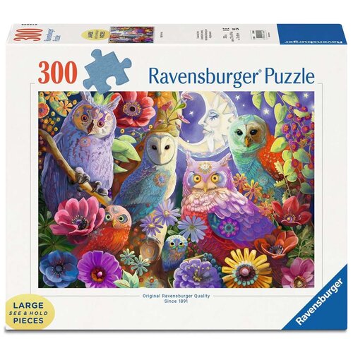 Ravensburger Ravensburger Night Owl Hoot 300 stukjes Ravensburger Ravensburger Night Owl Hoot 300 stukjes