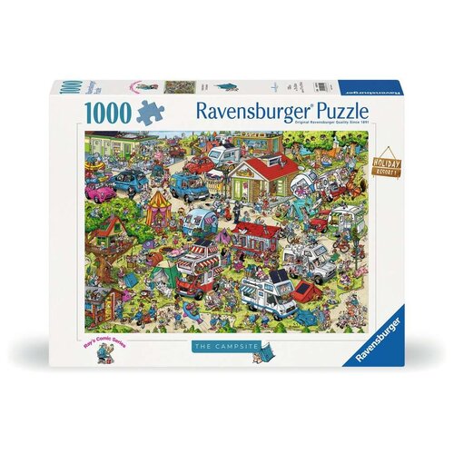 Ravensburger Ravensburger Holiday Resort 1 The Campsite 1000 stukjes Ravensburger Ravensburger Holiday Resort 1 The Campsite 1000 stukjes