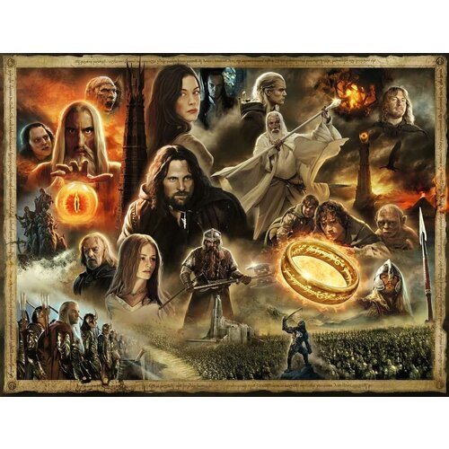 Ravensburger Ravensburger Lord of the rings The Two Towers 2000 stukjes