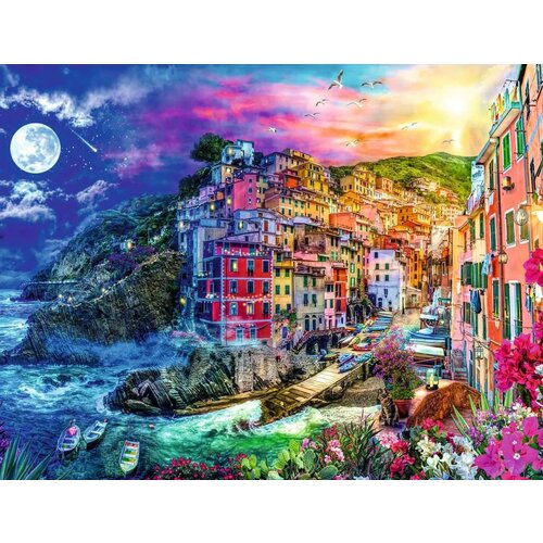 Ravensburger Ravensburger Kleurrijk Cinque Terre 2000 stukjes