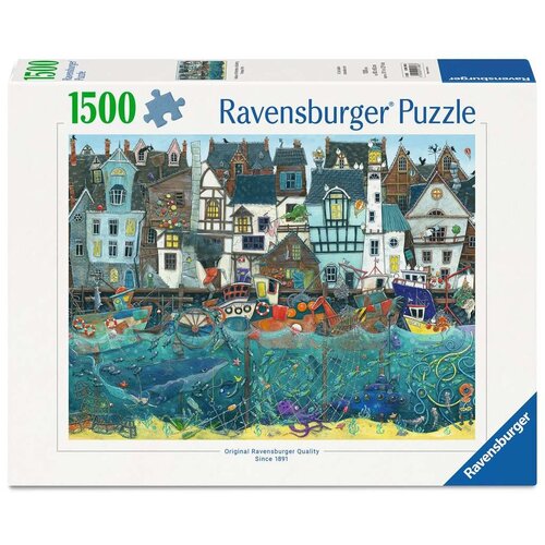 Ravensburger Ravensburger Habour of Wonders a Bustling Fantasy Po 15000 stukjes Ravensburger Ravensburger Habour of Wonders a Bustling Fantasy Po 15000 stukjes