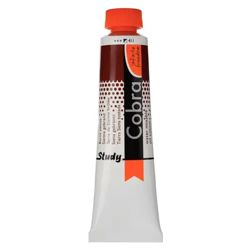 Cobra Cobra Study Olieverf Tube 40 ml Sienna Gebrand 411 Cobra Cobra Study Olieverf Tube 40 ml Sienna Gebrand 411